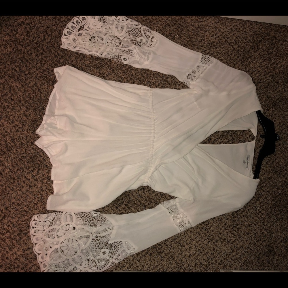 Charlotte Russe long sleeve romper